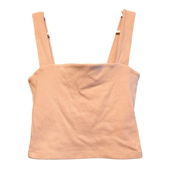 Abercrombie & Fitch soft rib crop top - Picture 1 of 4
